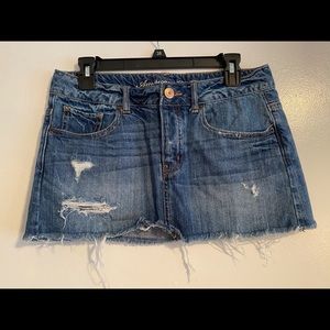 American Eagle jean skirt